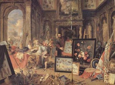 Jan Van Kessel Europe (centre panel) (mk14) China oil painting art